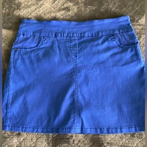 Attyre misses pull on skort. Royal Blues size 4. Front and back pockets.